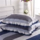 Một đôi gối bông nhồi bông gối bông cotton gối gối đặt người lớn 100% đơn gối chống giật mình