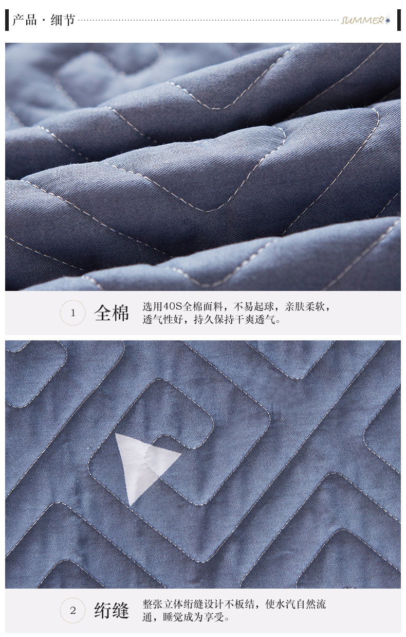 Dày lên tấm bông chần một mảnh giường bìa tấm tatami Taikang đơn hoặc kép vải cotton 100% đơn - Khăn trải giường các mẫu ga trải giường đẹp
