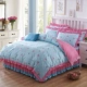 Dày bìa bông giường bedspread giường váy để bảo vệ một gia đình lanh váy Bốn 1.8m mét với bộ đồ giường nhà thiết kế mùa hè - Váy Petti váy giường