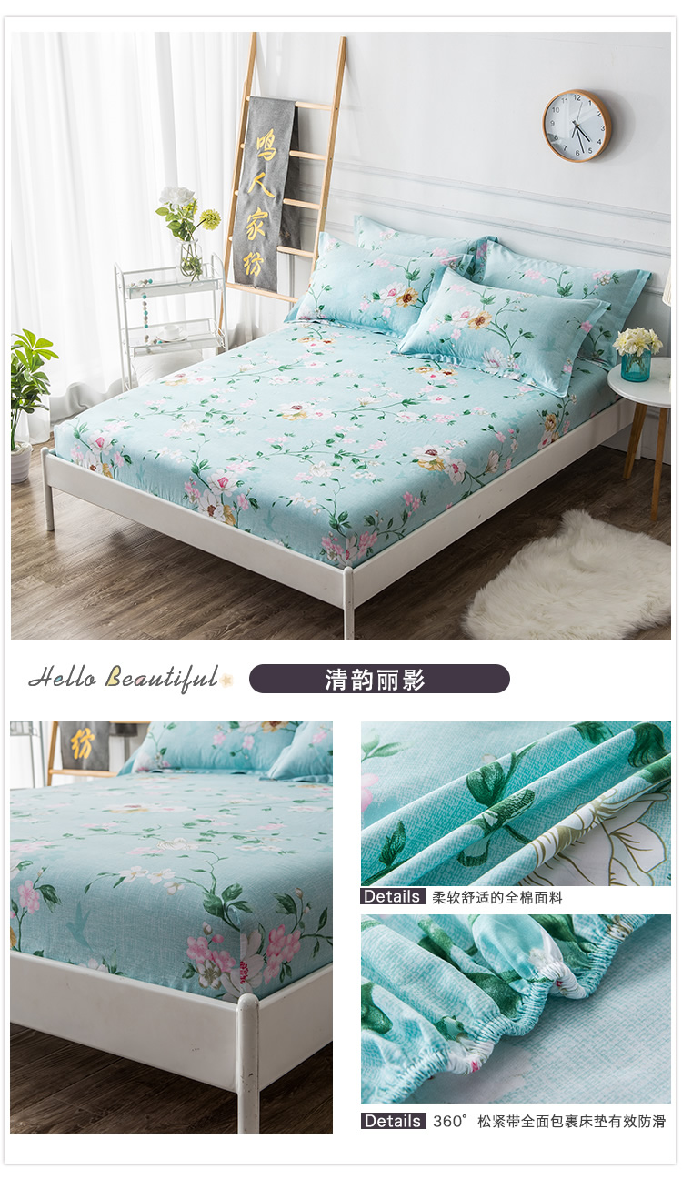 Giường 笠 1.8 m giường bông nệm cover 100% cotton 1.5 Simmons trải giường cover 1.2 mảnh duy nhất tùy chỉnh