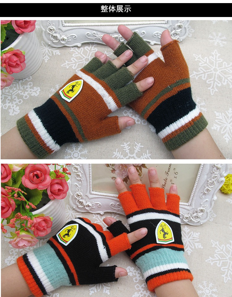 Gants pour garcon en cachemire - Ref 2144633 Image 14