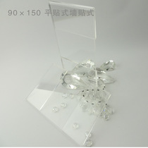 Tag card flat with upscale acrylic logo price tag table cards