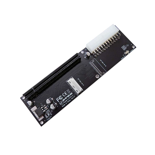 SFF-8611 SFF-8612 8I QI QI PCIE 4.0 x16 澶栨 崱 崱  帴鍗 Dapter
