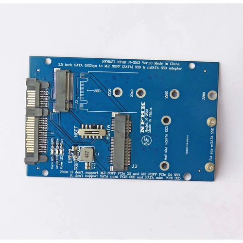M.2 NGFF MSATA SSD до 2,5 