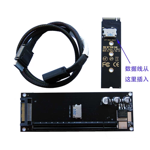 NVME M.2 к Oculink SFF-8612 SFF-8611 Внешняя карта Внешней графической карты