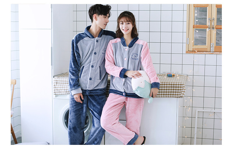 Pyjama mixte en Polyester Polyester  à manches longues - Ref 3005887 Image 17