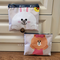 Lexsbao multi-function key bag coin change card small bag cosmetic bag lipstick bag waterproof wallet certificate bag