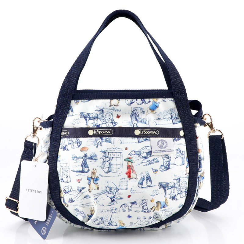 Hynix Women's Bag Small Round Bag Animated Cartoon Printed Single Shoulder Special Bag Diagonal Satchel Handbag with small cloth bag 8056