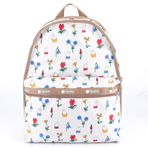 Rexsbao womens bag cartoon casual print womens large capacity backpack schoolbag travel bag 7812