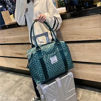 Travel Bag 2024 New Model Large Capacity Women's Trendy Hand-Held Gym Bag Short-Distance Luggage Bag Waterproof Storage Bag