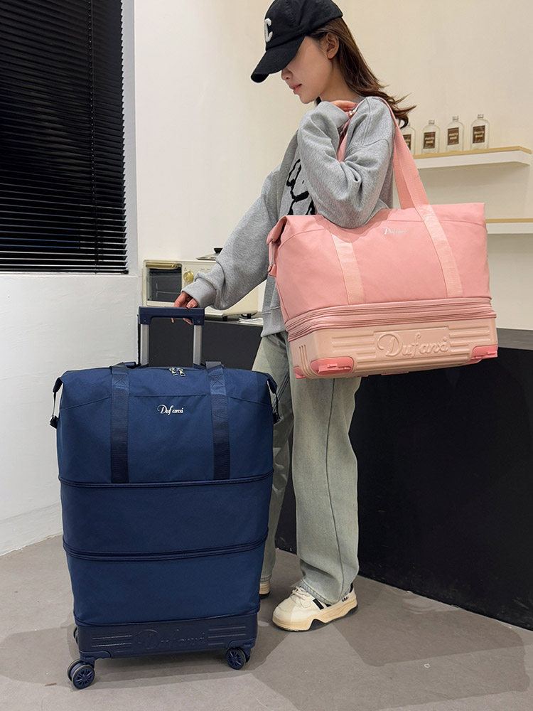 Universal Wheel Convertible Travel Bag with Pull Rod, New Luggage Bag, Storage Bag, Yoga Bag, Maternity Bag, Business Trip Handbag