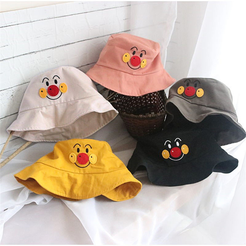 Children Spring Summer Fisherman Hat Basin Cartoon Hat Bread Superb Sun Sunscreen Hat Boy Girl Sun Hat-Taobao