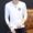 Người đàn ông Hàn Quốc ngắn tay t-shirt nam ngắn tay nam dài tay cổ tròn T-Shirt xu hướng đáy áo mùa hè cotton nửa tay quần áo nam