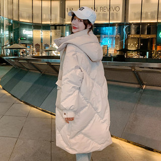 Oversize bread coat down cotton coat cotton coat women's winter coat medium and long thick cotton jacket 2022 new trend