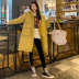 Áo dài cotton cổ tích nữ dài 2019 mới chống bán giảm giá áo khoác cotton nữ áo khoác cotton phiên bản Hàn Quốc lỏng lẻo - Bông áo phao béo Bông