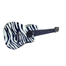 -28-inch electric box guitar Lili 6-string electric box guitar Lili small guitar travel guitar AGL-28 black
