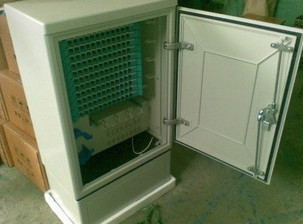 288 core cable transfer box Outdoor floor - to - ground cell photovoltaic telecommunications class can be selected with tail fiber flange disc