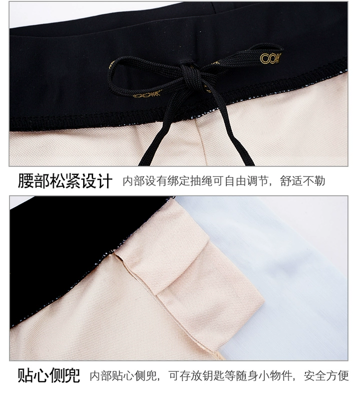 OOK nam boxer quần bơi thiết bị thủy triều thời trang kích thước lớn chuyên nghiệp tắm nước nóng phù hợp với quần áo bơi nam chuyên nghiệp - Nam bơi đầm