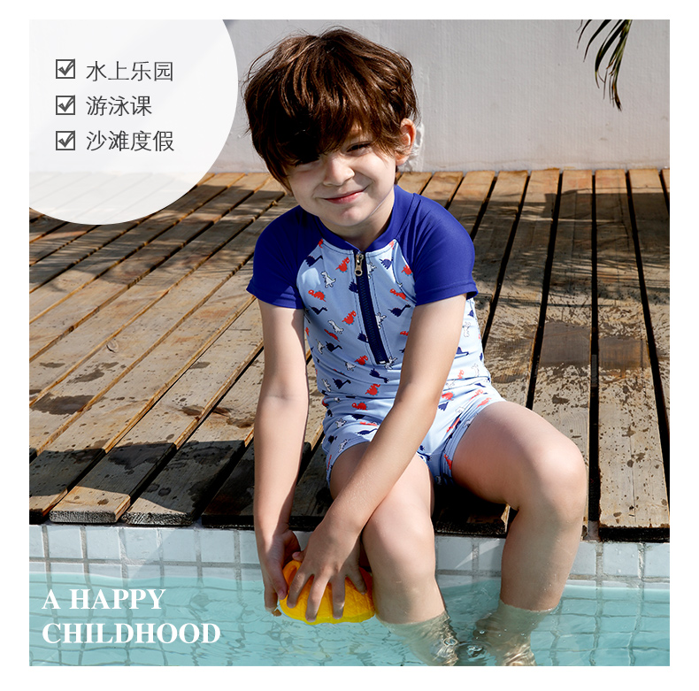 OOK trẻ em Xiêm Boxer Chàng trai Đồ bơi Trẻ em Đồ bơi Trẻ em Đồ bơi Trẻ em Suối nước nóng Hàn Quốc Đồ bơi - Bộ đồ bơi của Kid đồ bơi bé gái 10 tuổi