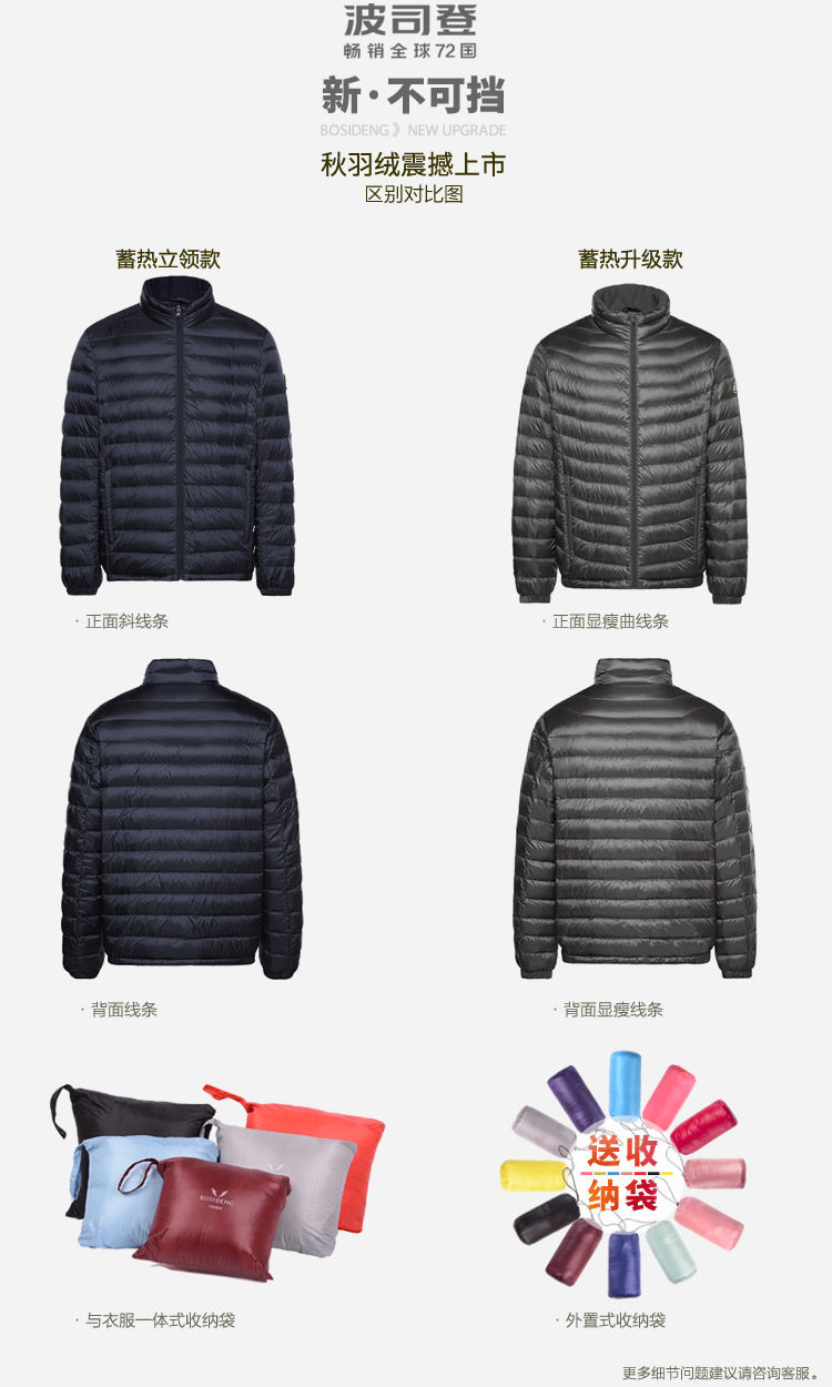 Blouson homme BOSIDENG    - Ref 3120803 Image 16