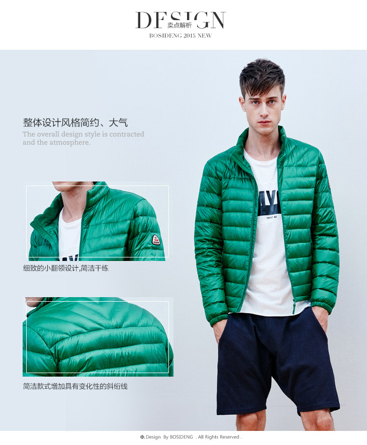 Blouson homme BOSIDENG    - Ref 3120900 Image 13