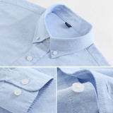 Осенний хлопковый лонгслив для отдыха, трендовая рубашка, коллекция 2021, в корейском стиле