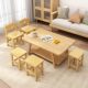 Solid Wood Stool for Home Use, Simple Small Chair with Backrest, Wooden Stool for Living Room, Low Stool, Children's Small Stool with Backrest, Wooden Square Stool