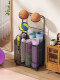 Yoga Mat Storage Basket, Fitness Organizer Rack, Indoor Storage Rack for Football and Basketball, Ball Sports Equipment Display Rack