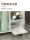 Umbrella Storage Rack for Home Entrance, Umbrella Holder with Drainage Rack and Wheels, Fitness Equipment and Yoga Mat Storage Basket