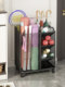 Umbrella Storage Rack for Home Entrance, Commercial Lobby Umbrella Stand, Water-Draining Rack, Fitness Yoga Mat Storage Basket