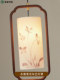New Song-Style Aesthetic Bedroom Bedside Pendant Light, New Chinese-Style Retro Zen-Inspired Chandelier for Chinese Restaurant, Tea Room, and Hallway