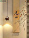 Song-Style Aesthetic Bedroom Bedside Pendant Light, New Chinese-Style Black Walnut Wood Designer High-End Dining Room Bar Lighting
