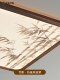 [Mozhu]Song-Style Aesthetic Bedroom Ceiling Light, New Chinese-Style Black Walnut Wood Zen-Inspired Chinese-Style Living Room and Dining Room Light