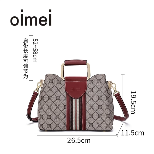 oimei Демисезонная вместительная и большая сумка через плечо для отдыха, 2019