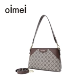 oimei Демисезонная сумка через плечо на одно плечо из ПВХ, в корейском стиле