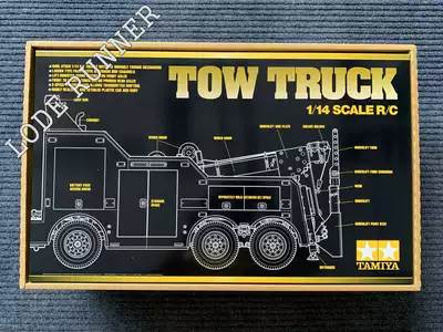 現貨田宮1 14 遙控拖把頭系列volvo Fh16 故障牽引車