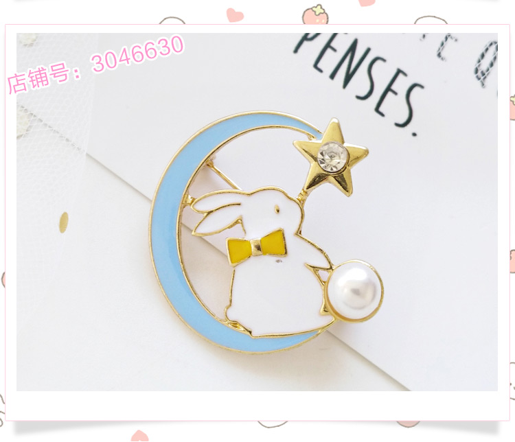 "Cô gái mềm yêu thích" Bunny kitten kẹp tóc trâm cài vòng tay Cô gái Nhật Bản trái tim màu hồng dịu dàng trang sức sinh viên - Vòng đeo tay Clasp vòng cặp