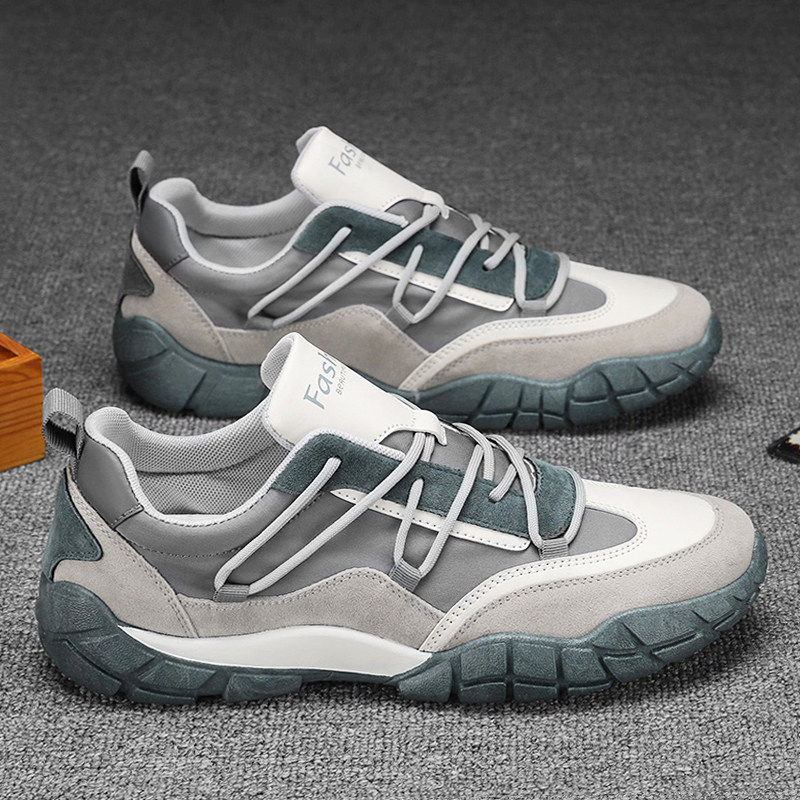 Autumn waterproof and non-slip labor insurance men's shoes 2022 clearance construction site wear-resistant deodorant lightweight sports shoes men's work trendy shoes