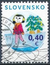 Slovakia 2009 Christmas Letter Sales 1