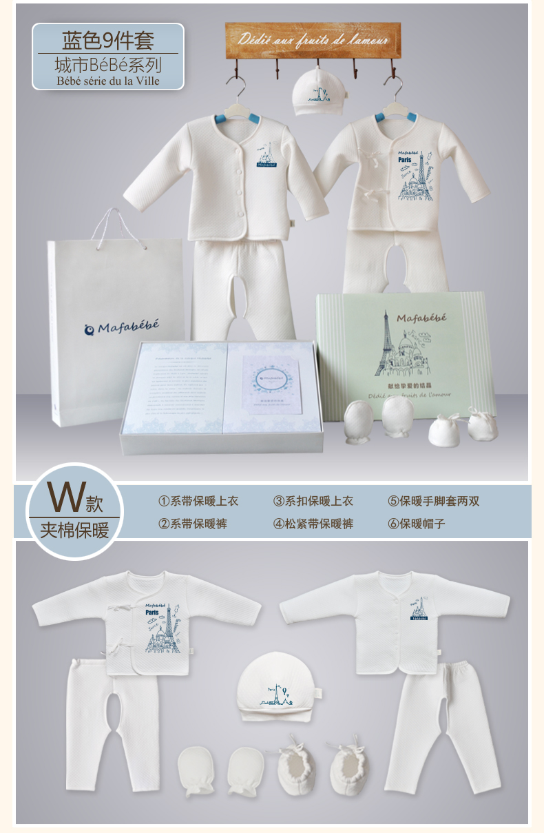 Coffret cadeau pour nouveau-né MAFABEBE - Ref 1977793 Image 15