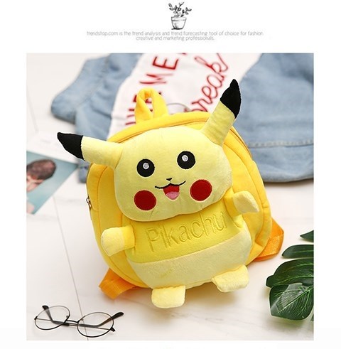 Ba lô Ba lô Nam và Nữ Bé gái Túi nhỏ Phim hoạt hình Trẻ em Sang trọng Ba lô Pikachu Túi đi học nhỏ balo gucci nam