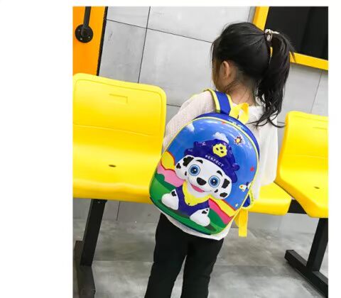 Mẫu giáo ba lô vỏ cứng phim hoạt hình vỏ trứng trẻ em ba lô nam và nữ bé túi trẻ em 2-3-4-6 tuổi cặp cho bé gái