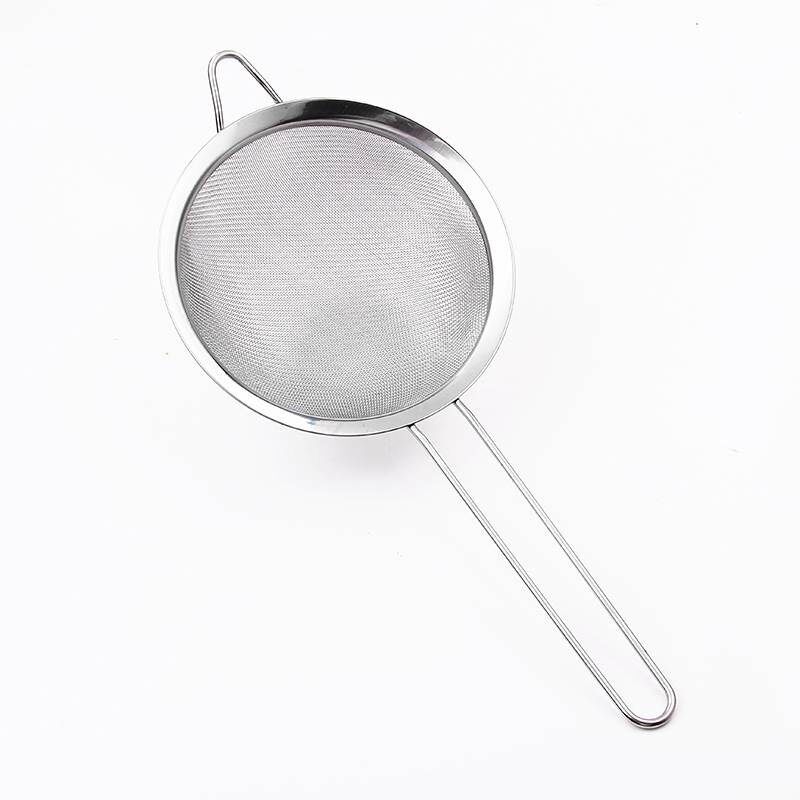 Soy milk filter fine mesh oil copy oil grate stainless steel mesh colander filter mesh fishing spoon mesh sieve kitchen frying