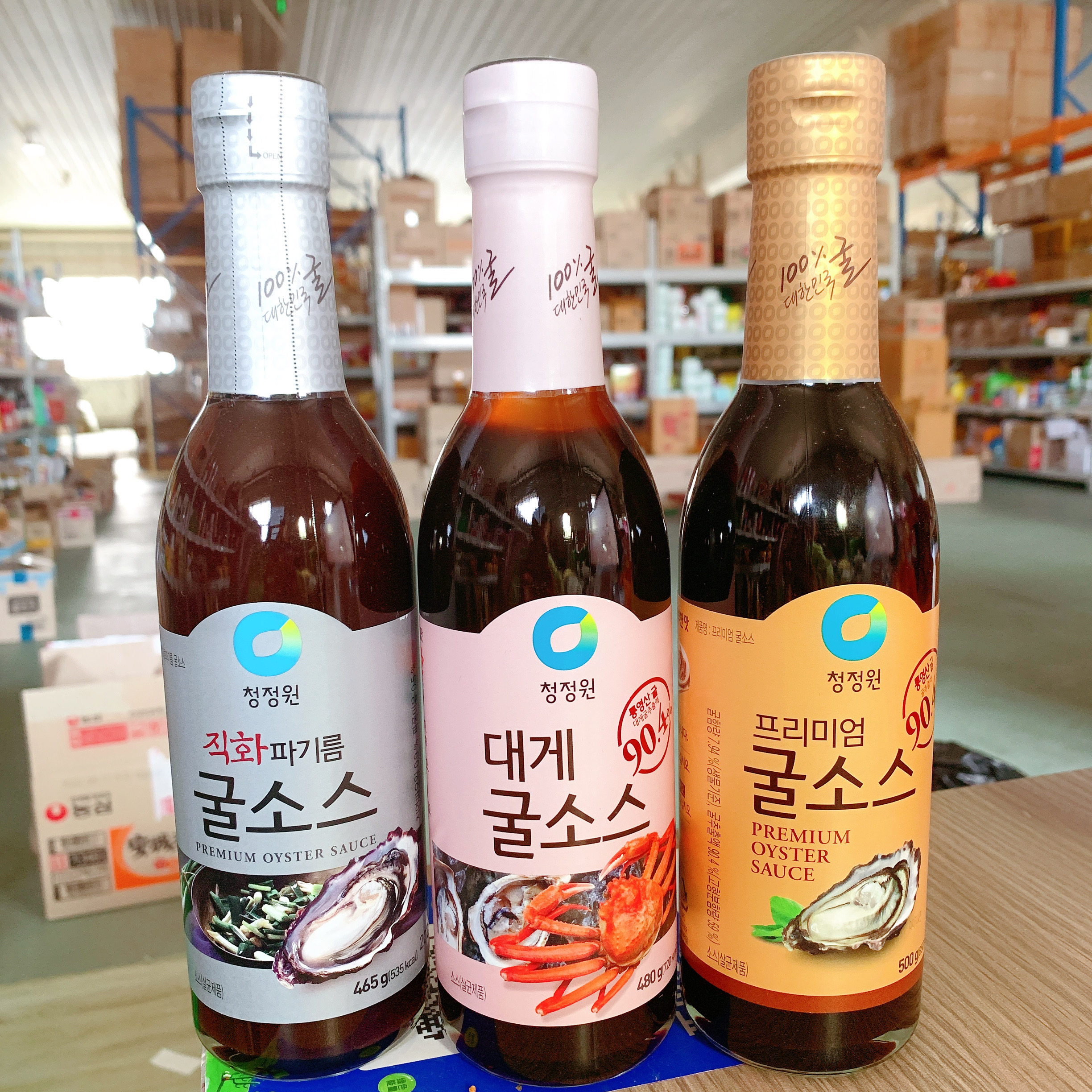 South Korea Imports Clean Garden Seafood Raw Oyster Sauce Intense Aroma Consumption of Oyster Soy Sauce Cuisine Seasonings 500g