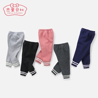 Quần legging trẻ em nữ 1 3 tuổi Áo khoác ngoài cho bé mùa xuân và mùa thu đông thể thao ấm áp cho bé cộng với quần nhung bé gái đồ cho bé gái