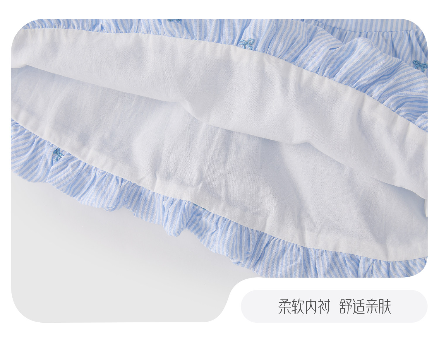 jellybaby女童连衣裙纯棉夏季公主裙新款儿童学院风女宝夏装裙子 — 40