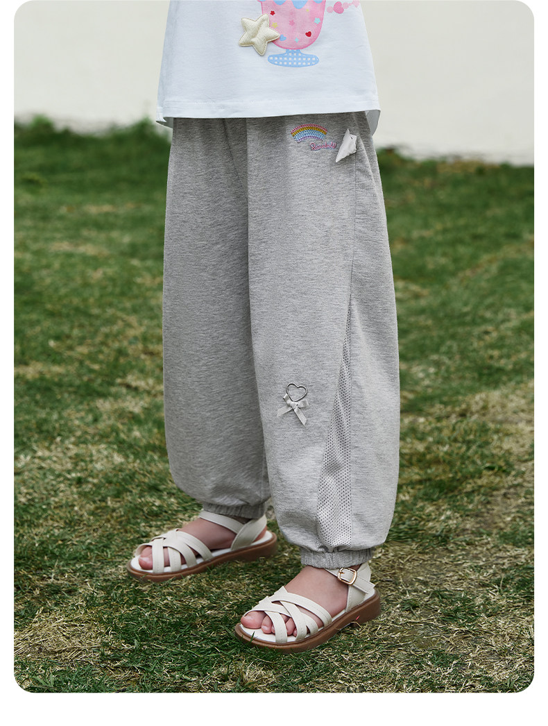 Jellybaby Anti-Mosquito Pants for Girls Summer Thin 2026 New Style Small Kidsren Casual Pants Autum Baby Pants — 51