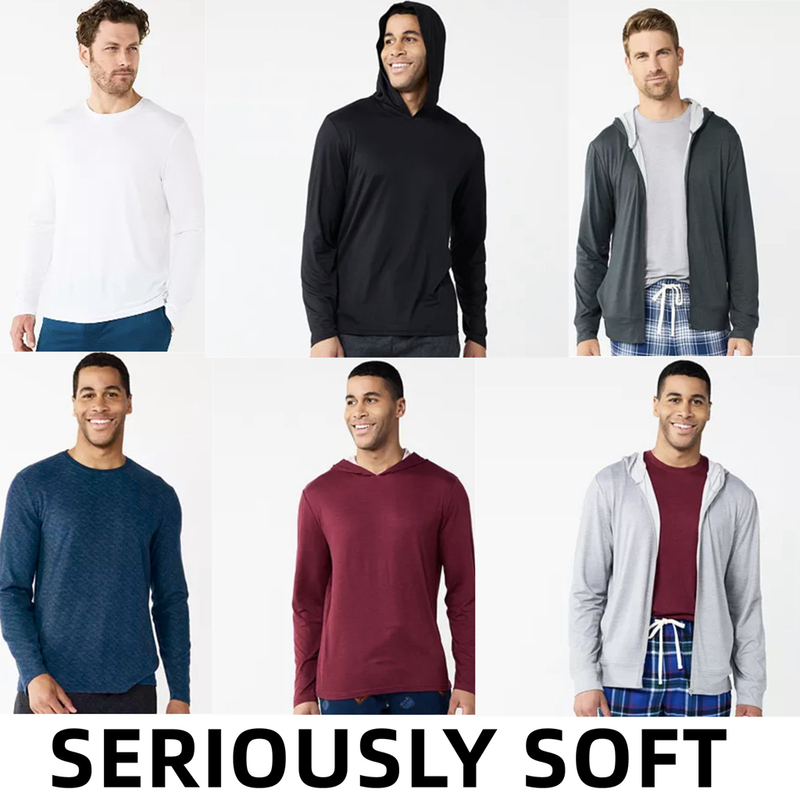 【Seriouslysoft】【Really Comfortable】Keep 10 Pieces of Old Us Dollar Single-Layer Base Layer Long-Sleeve T-Shirts for Yourself