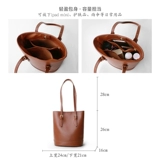 Сумка через плечо, модная оригинальная кожаная вместительная и большая сумка на одно плечо, коллекция 2022, из натуральной кожи, воловья кожа