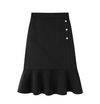 Shangxiu large size womens clothing 2021 spring new Korean version of the foreign style wild thin fashion skirt tide